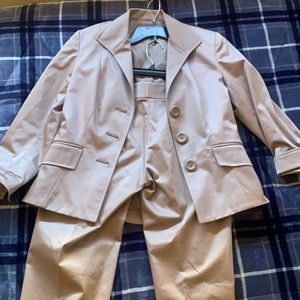 Lafayete 148 brown suit!